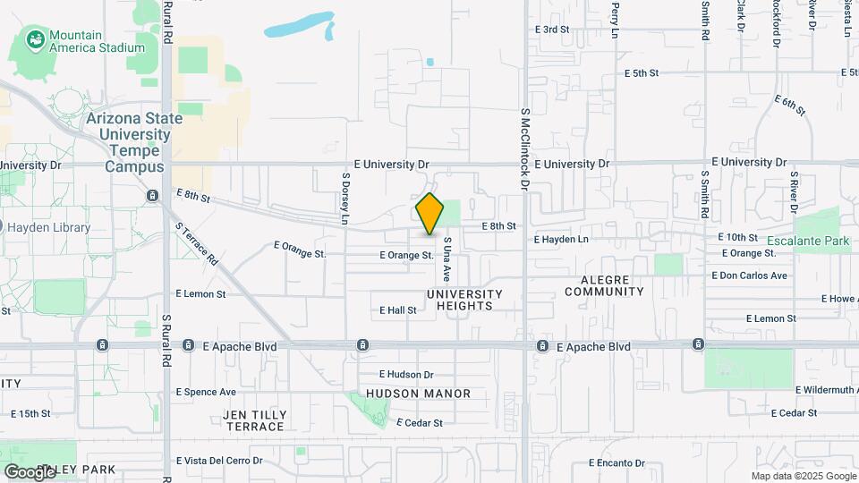 Lofts on 8th | Student Housing Map and Location Details