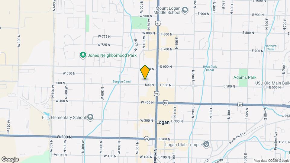 61 W 500 N Map and Location Details