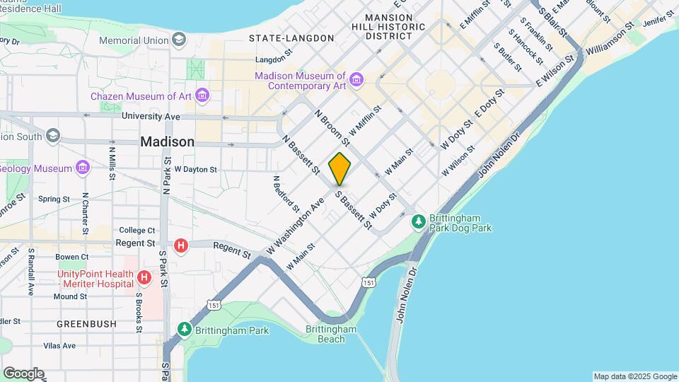 453 W Washington Ave Mapa y Detalles de la Ubicación