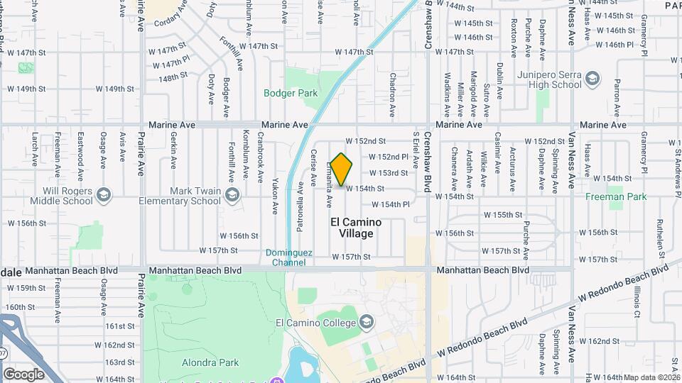 15401 Faysmith Ave Map and Location Details