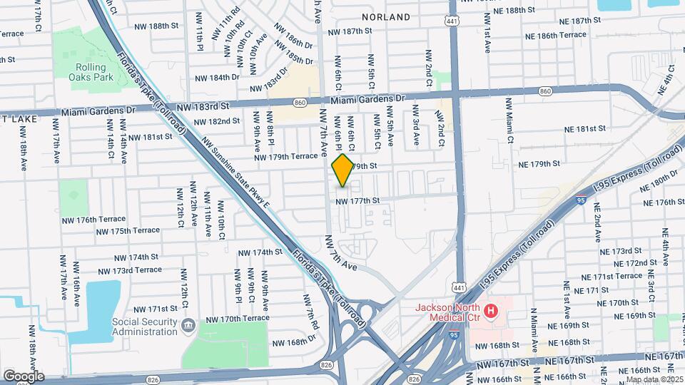 651 NW 177th St Map and Location Details