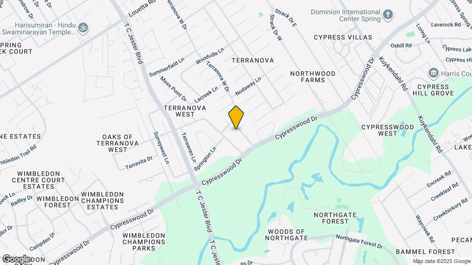17627 Macrantha Dr Map and Location Details