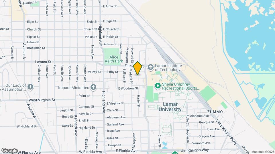 677 E Caston St Map and Location Details
