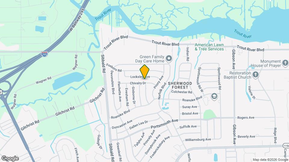 5013 Chivalry Dr Map and Location Details