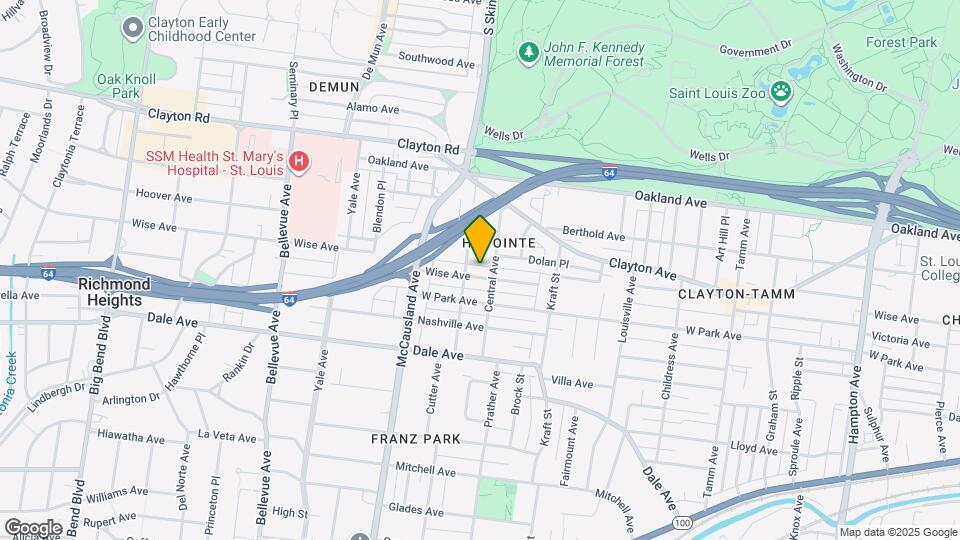 6815 Wise Ave Map and Location Details