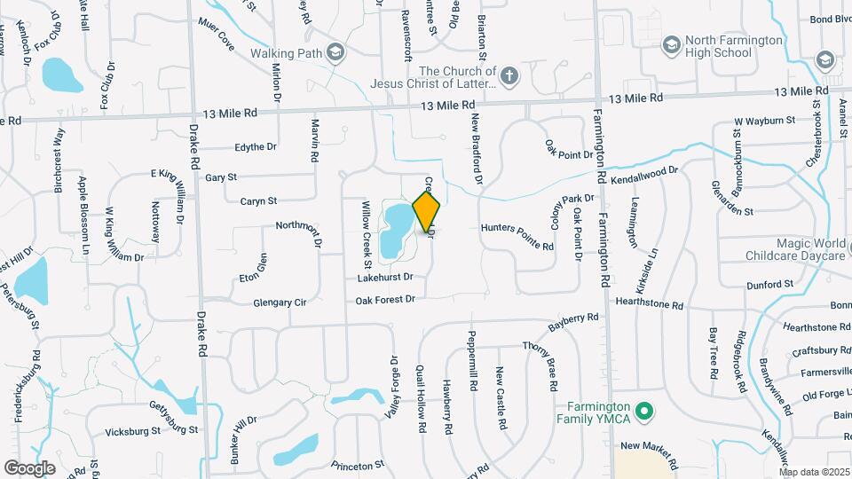 28905 Creek Bend Dr Map and Location Details
