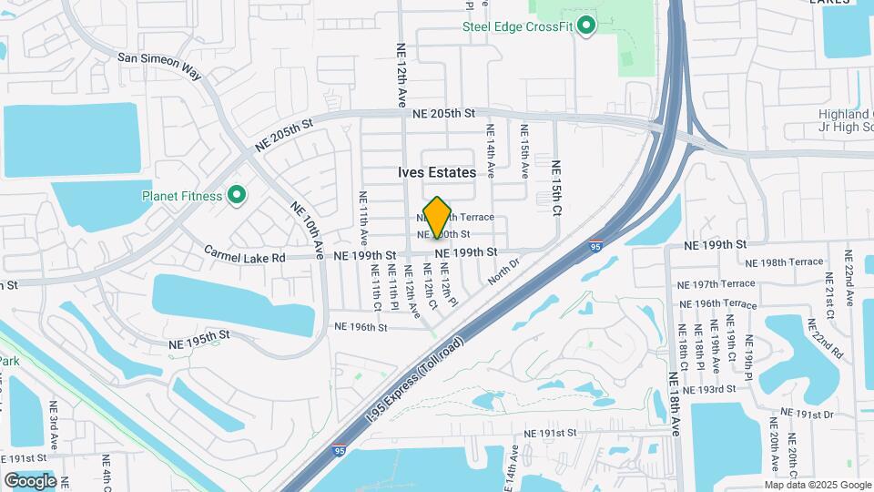 1255 NE 199th St Map and Location Details