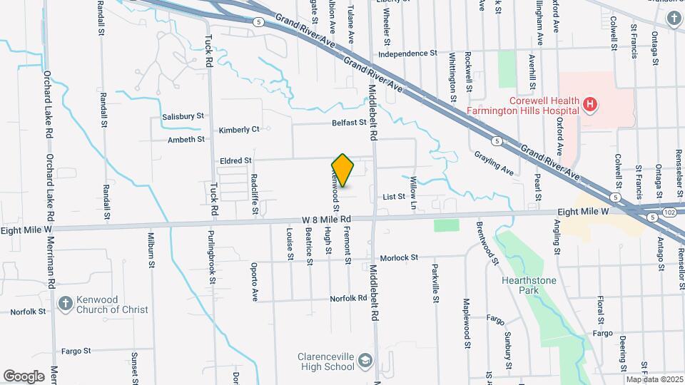 20862 Kenwood St Map and Location Details