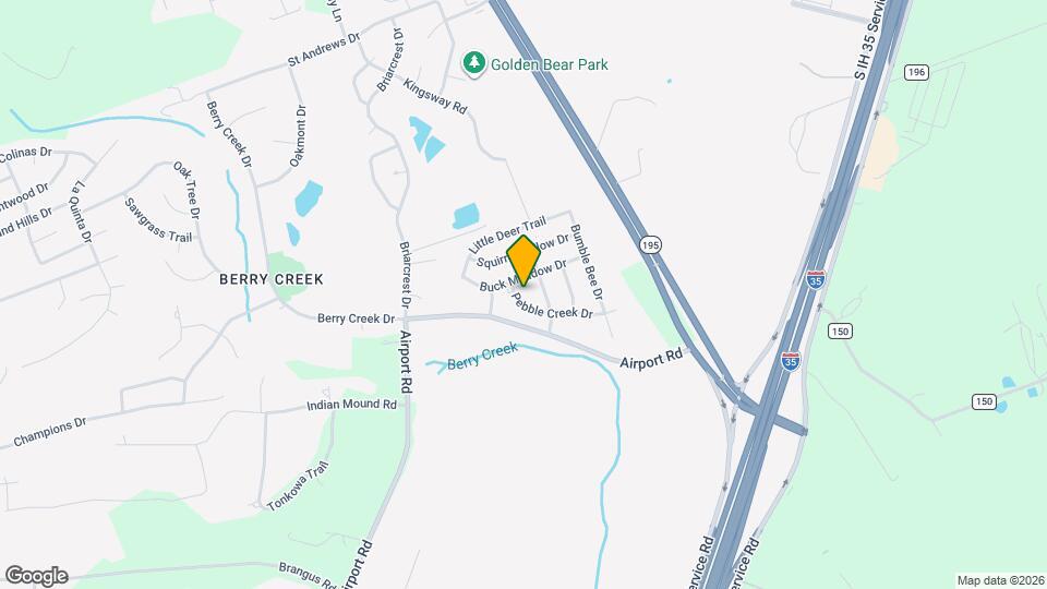 7705 Pebble Creek Dr Map and Location Details