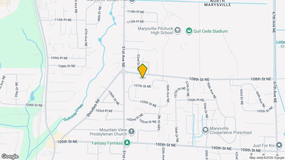 5304 108th St NE, Unit Side B Mapa y Detalles de la Ubicación