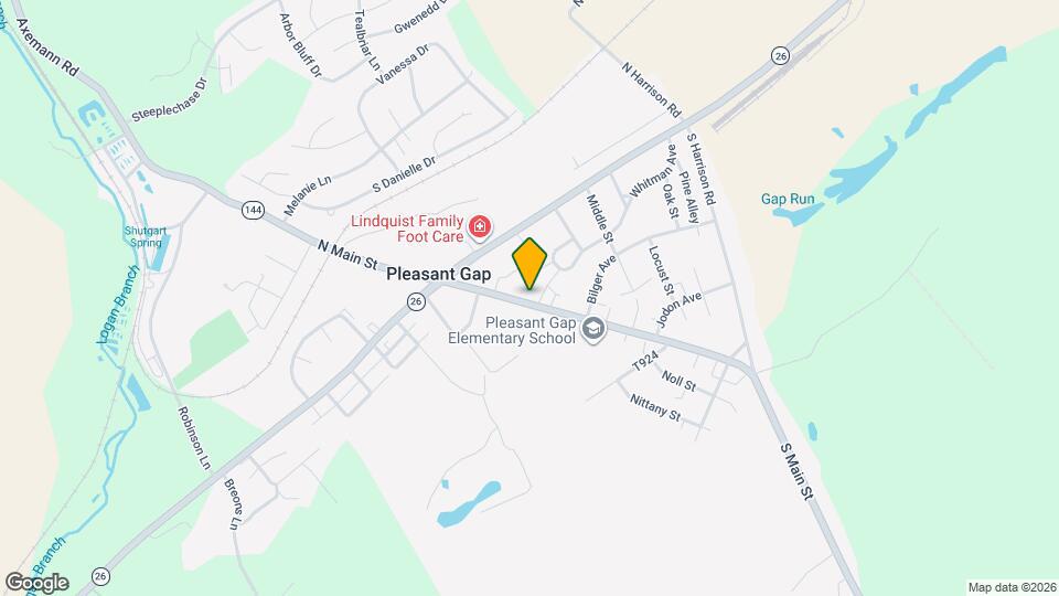 165 S Main St Map and Location Details