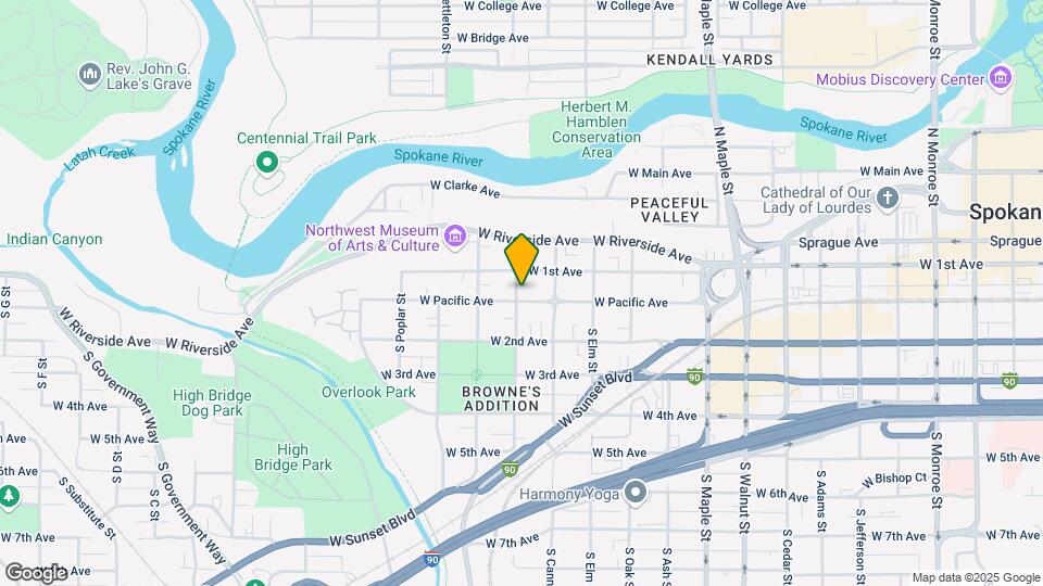 2028 W Pacific Ave Mapa y Detalles de la Ubicación