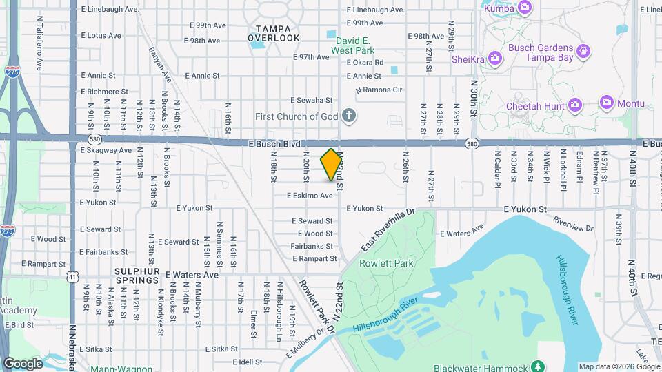 2021 E Humphrey St Map and Location Details