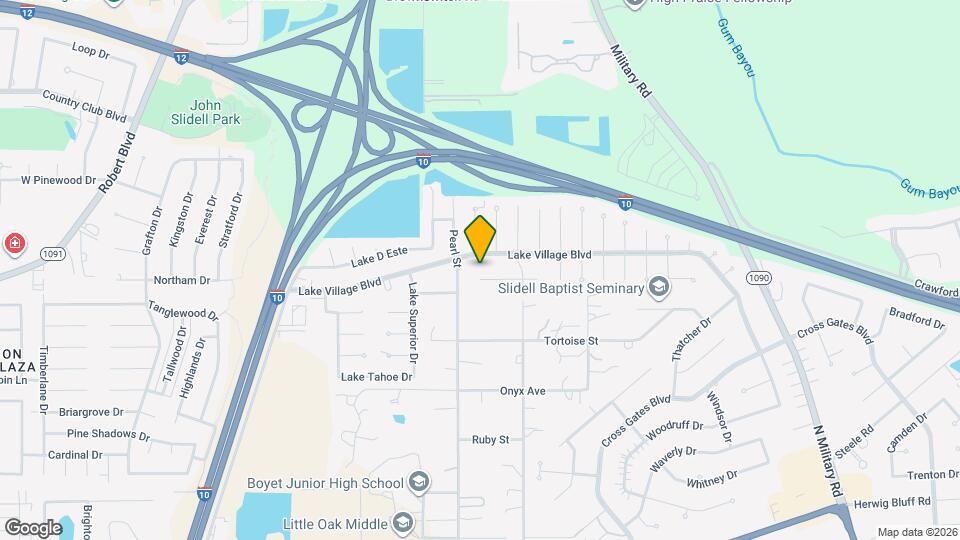 404 W Lake Catahoula Ct Map and Location Details