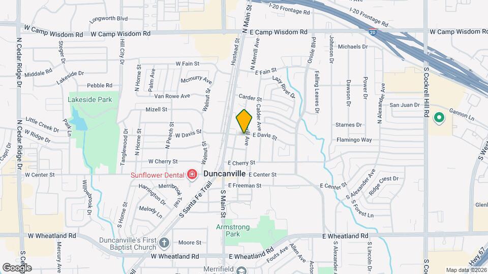 315 N Merrill Ave Map and Location Details