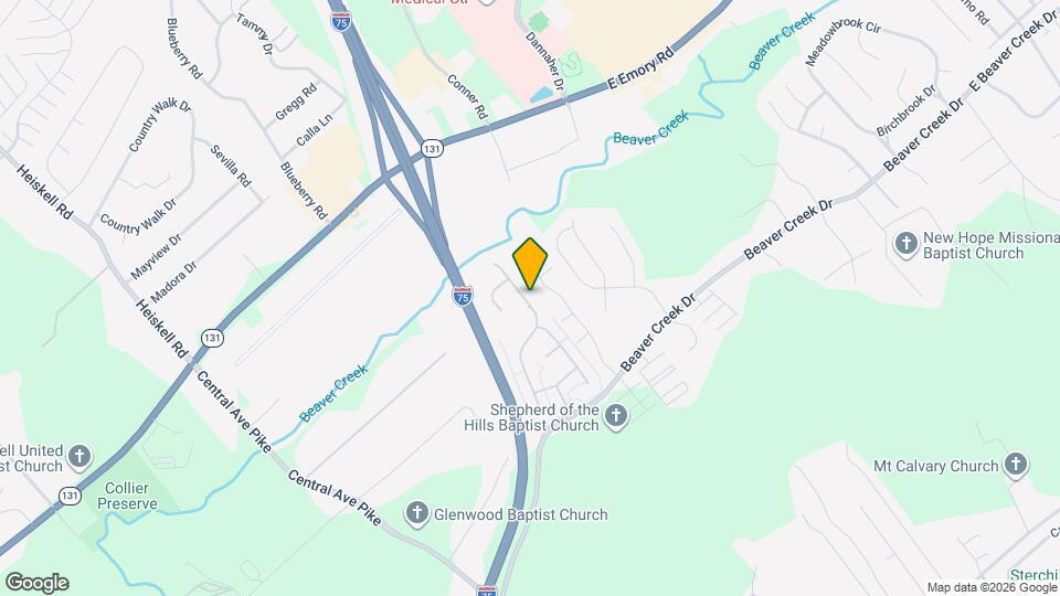 7542 Long Shot Ln Map and Location Details