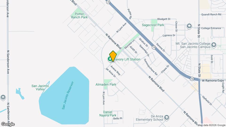 1496 Lechuga Way Map and Location Details