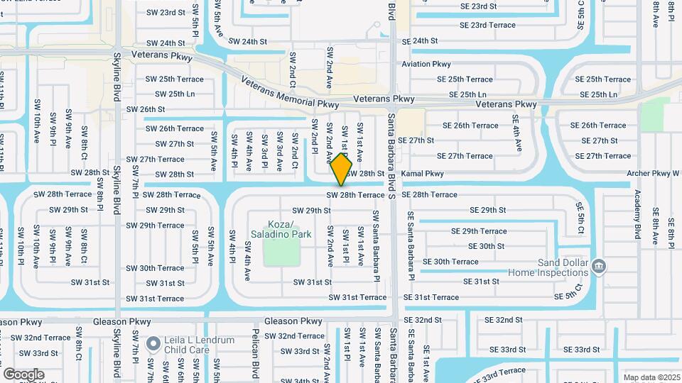 145 SW 28th Terrace Map and Location Details