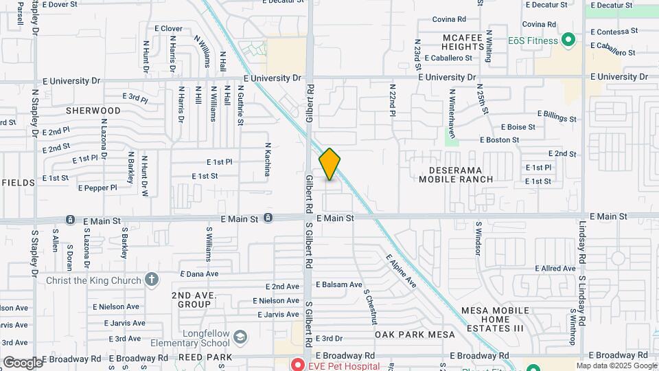 Mesa Station Apartments Map and Location Details