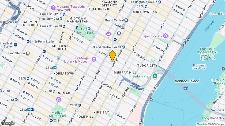 316 LEXINGTON AVE Map and Location Details