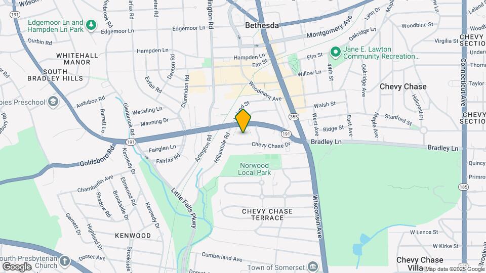 4940 Bradley Blvd Map and Location Details