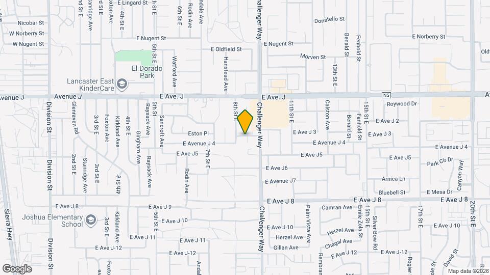 44215 Denmore Ave Map and Location Details