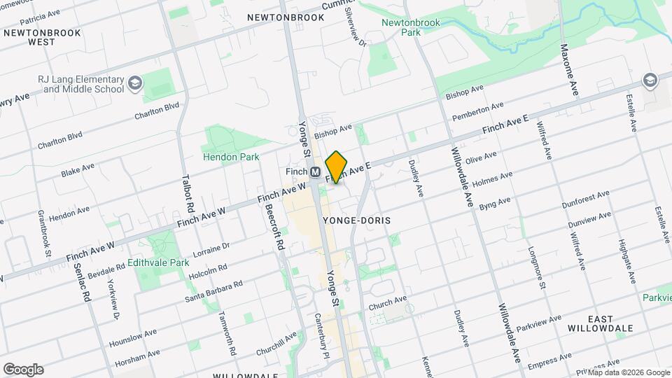 22 Olive Ave, Unit 2508 Map and Location Details