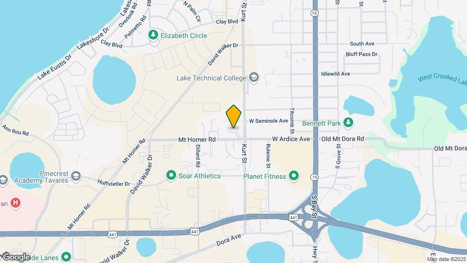 611 Mt Homer Rd Map and Location Details