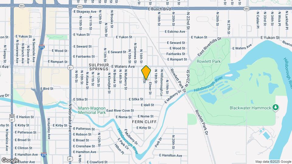 8211 N 17th St Map and Location Details