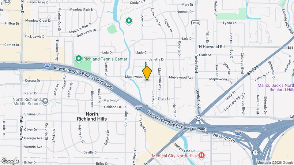 5025 Winder Ct Map and Location Details