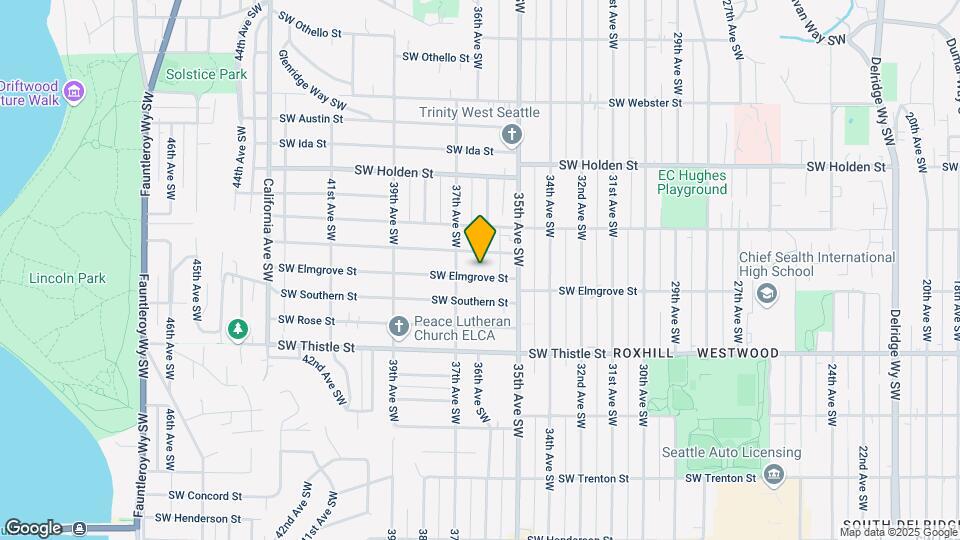 3534 SW Elmgrove St Map and Location Details