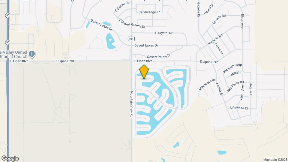 2048 E Lago Grande Bay Map and Location Details