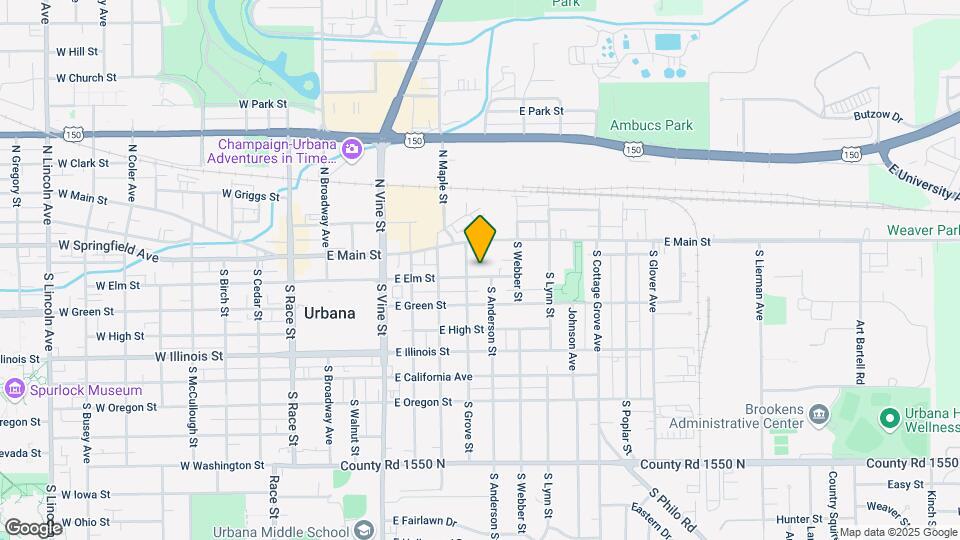 606 E Elm St, Unit 4 Map and Location Details