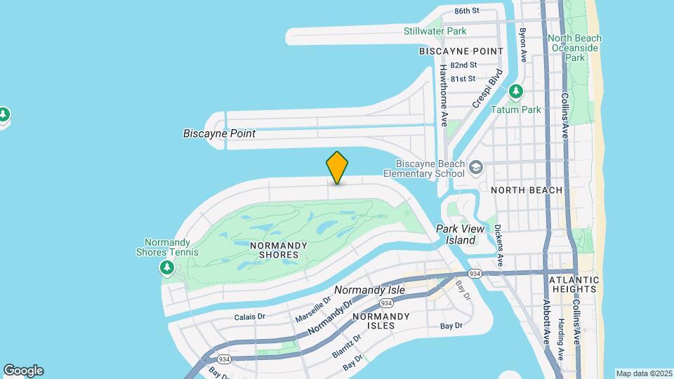 420 N Shore Dr Map and Location Details