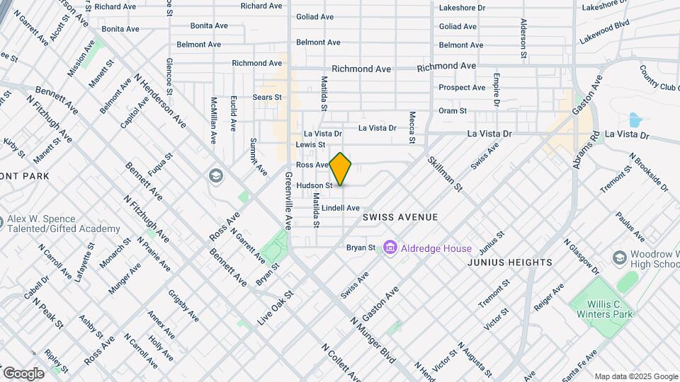 5814 Hudson St Mapa y Detalles de la Ubicación