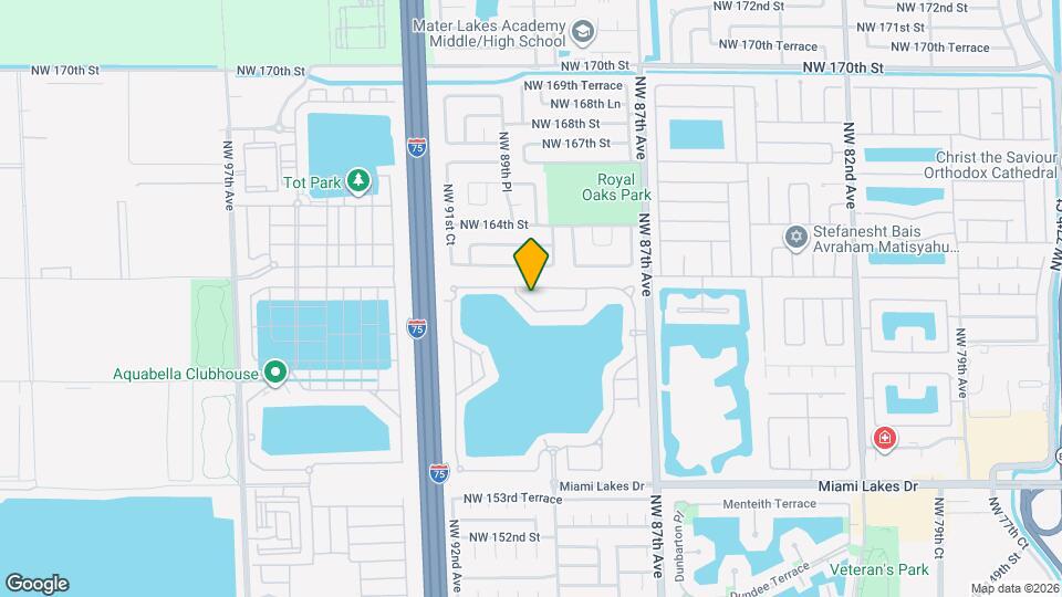 16031 NW 89th Ct Map and Location Details