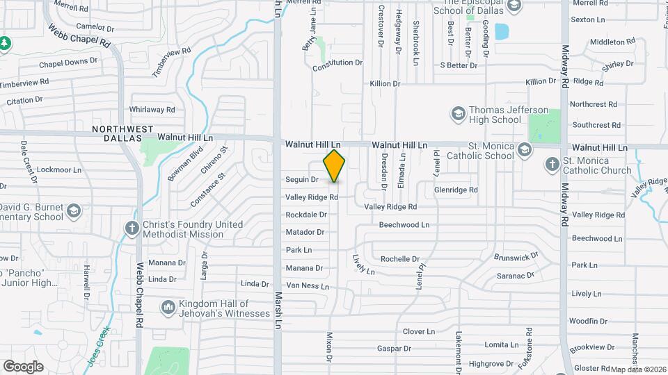 9933 Mixon Dr Map and Location Details