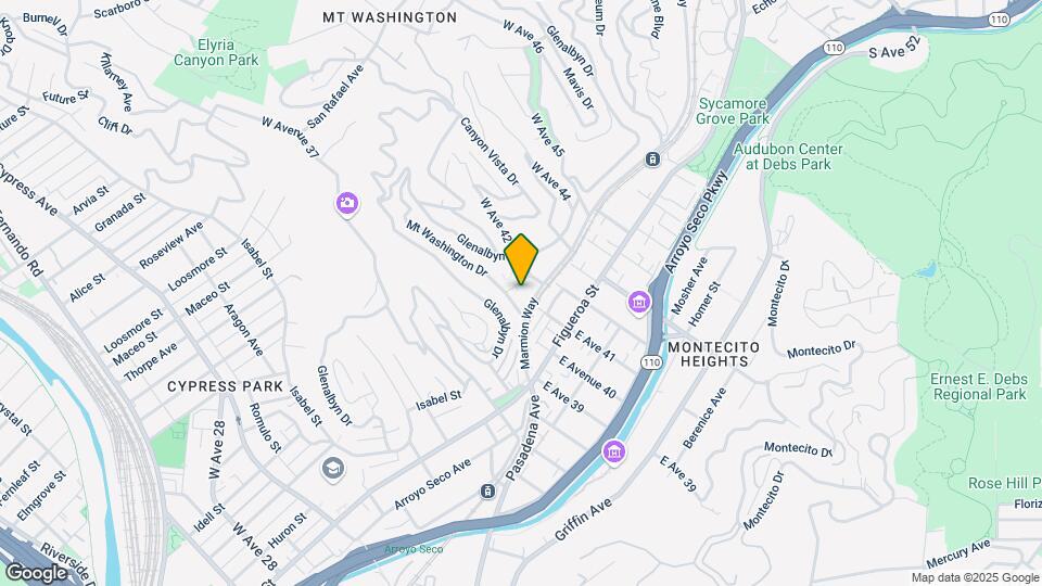 211 Mt. Washington Dr Map and Location Details