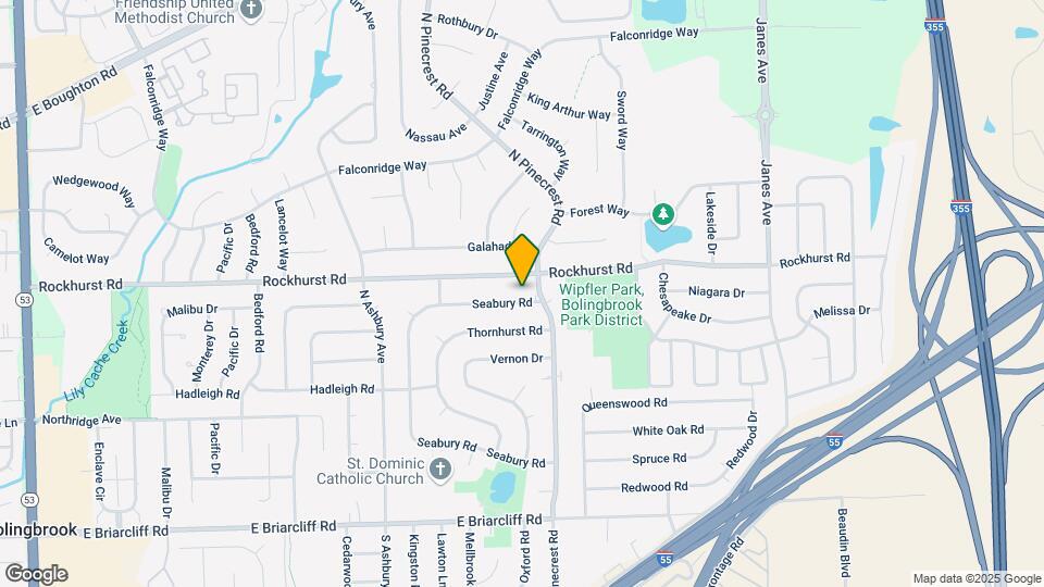 289 Seabury Rd Map and Location Details