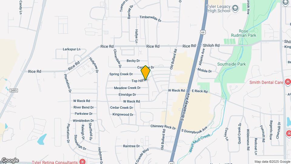 512 Top Hill Dr Map and Location Details