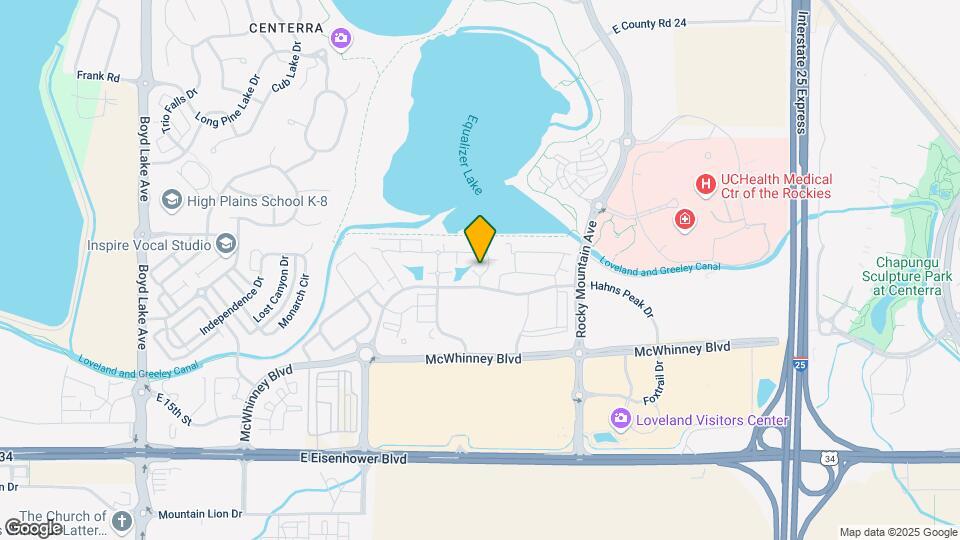 4865 Hahns Peak Dr, Unit 104 Map and Location Details