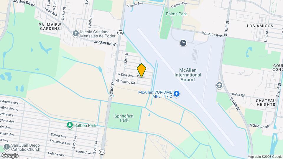 2037 Diaz Ave Map and Location Details