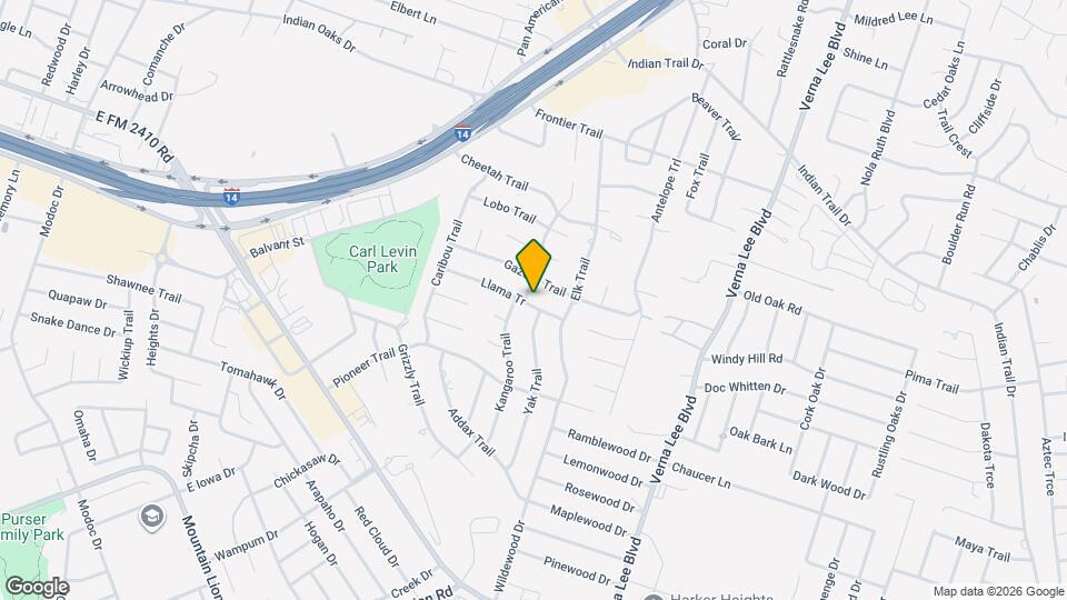 601 Llama Tr Map and Location Details