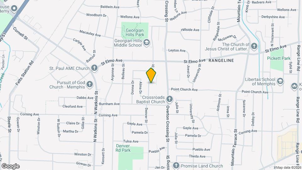 2045 Townsend Ave Map and Location Details