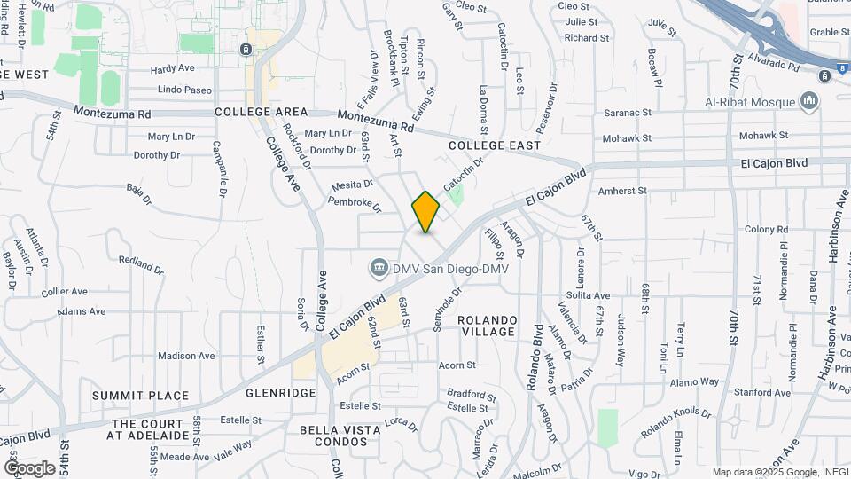 4840 Art St Map and Location Details