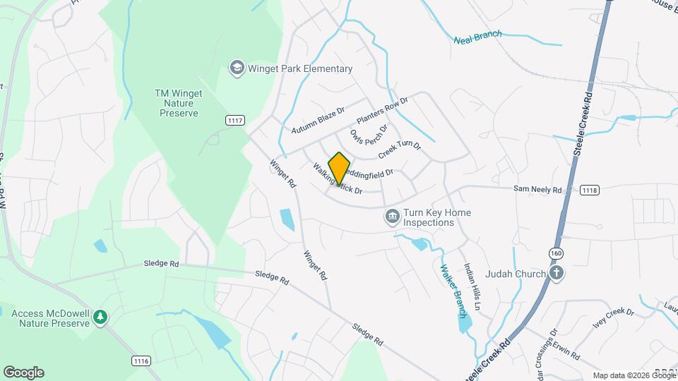 12812 Walking Stick Dr Map and Location Details