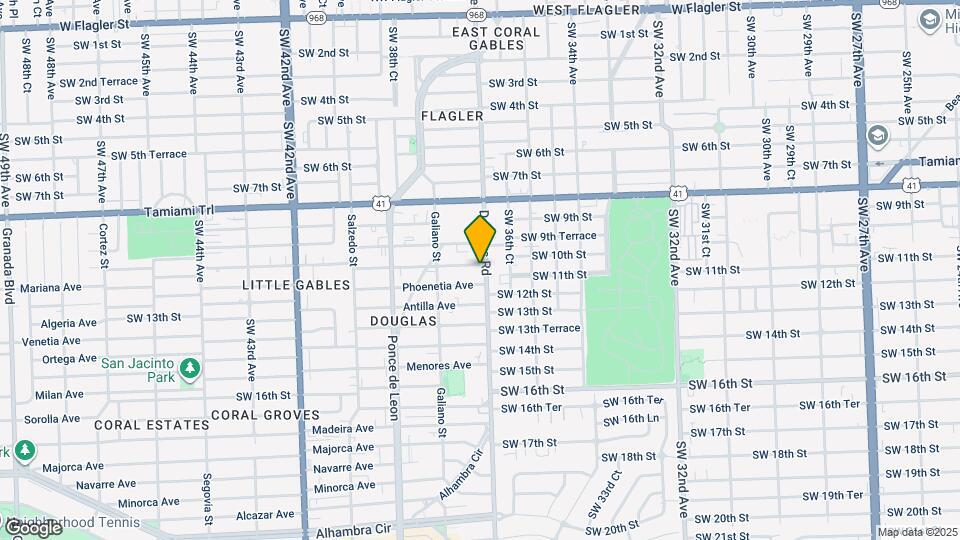 1002 Douglas Rd Map and Location Details