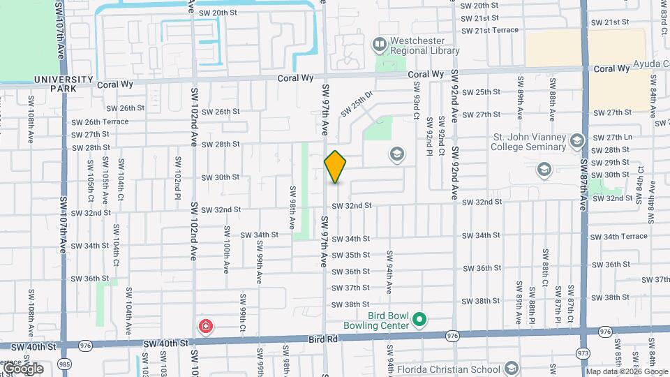 3030 SW 96th Ave Map and Location Details