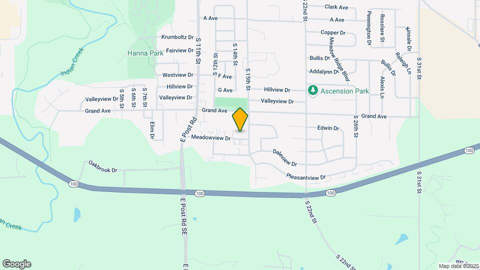 1450 Meadowview Dr Map and Location Details