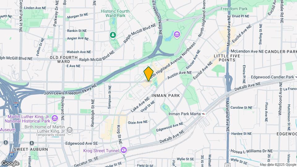 870 Inman Vlg Pkwy NE Map and Location Details